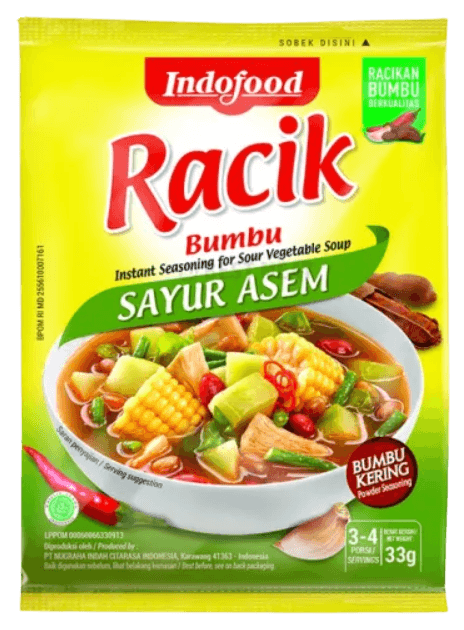 Racik サユールアサム(野菜スープ)の素