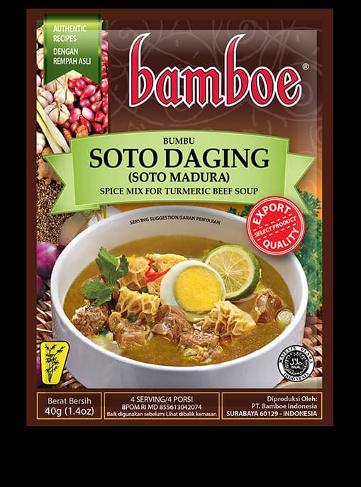 Bamboe ソトダギン(牛肉スープ)の素