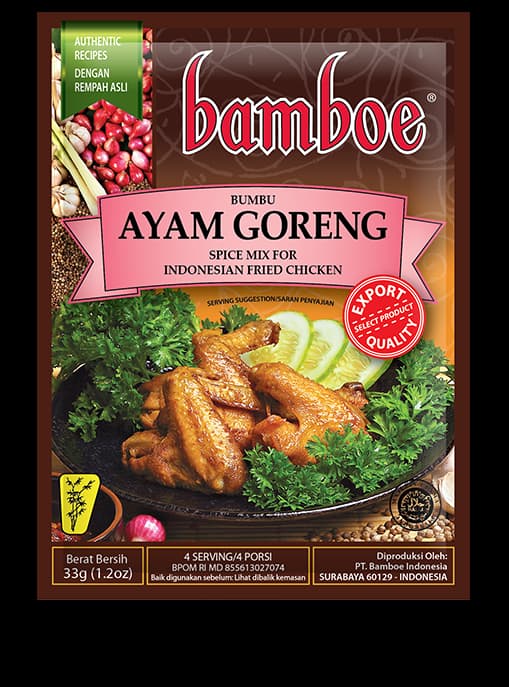Bamboe アヤムゴレン(鶏の唐揚げ)の素