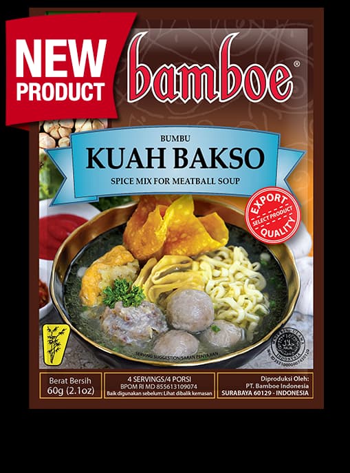 Bamboe クア バクソ(ミートボールスープ)の素