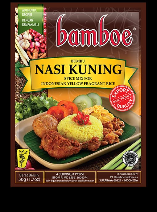Bamboe ナシクニン(ターメリックライス)の素